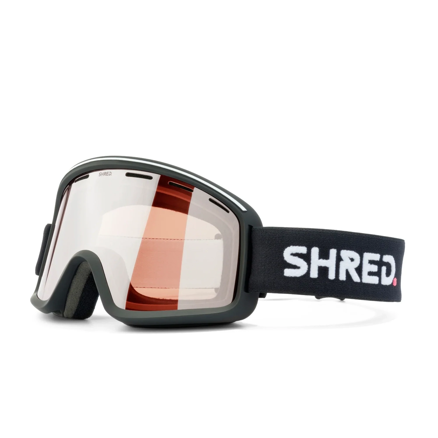 SHRED MONOCLE GOGGLES + LOW LIGHT SILVER 23/24 BLACK