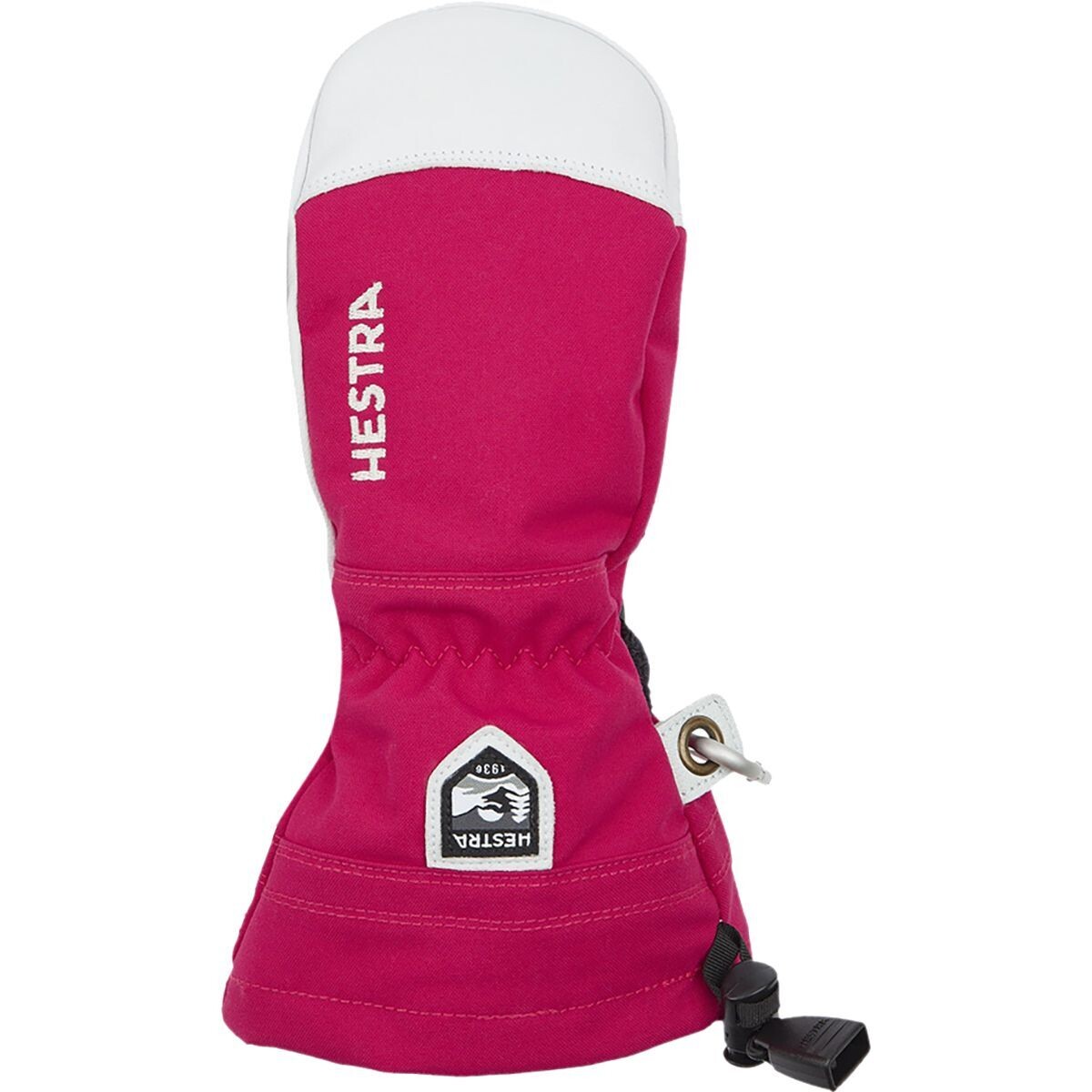 HESTRA ARMY LEATHER HELI SKI JUNIOR, Color: FUSCHIA, Size: 4