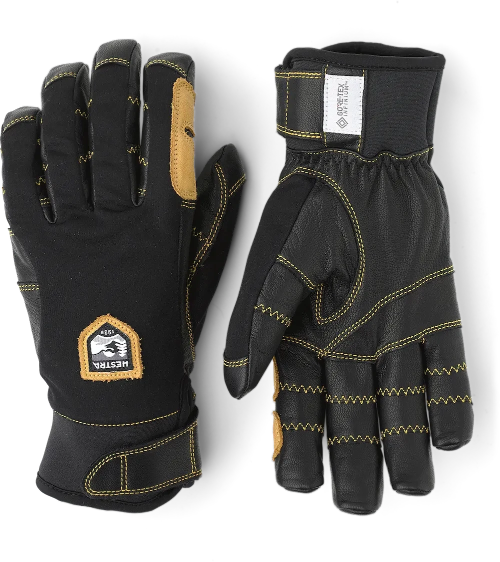 HESTRA ERGO GRIP ACTIVE 24/25 UNISEX, Color: BLACK, Size: 9