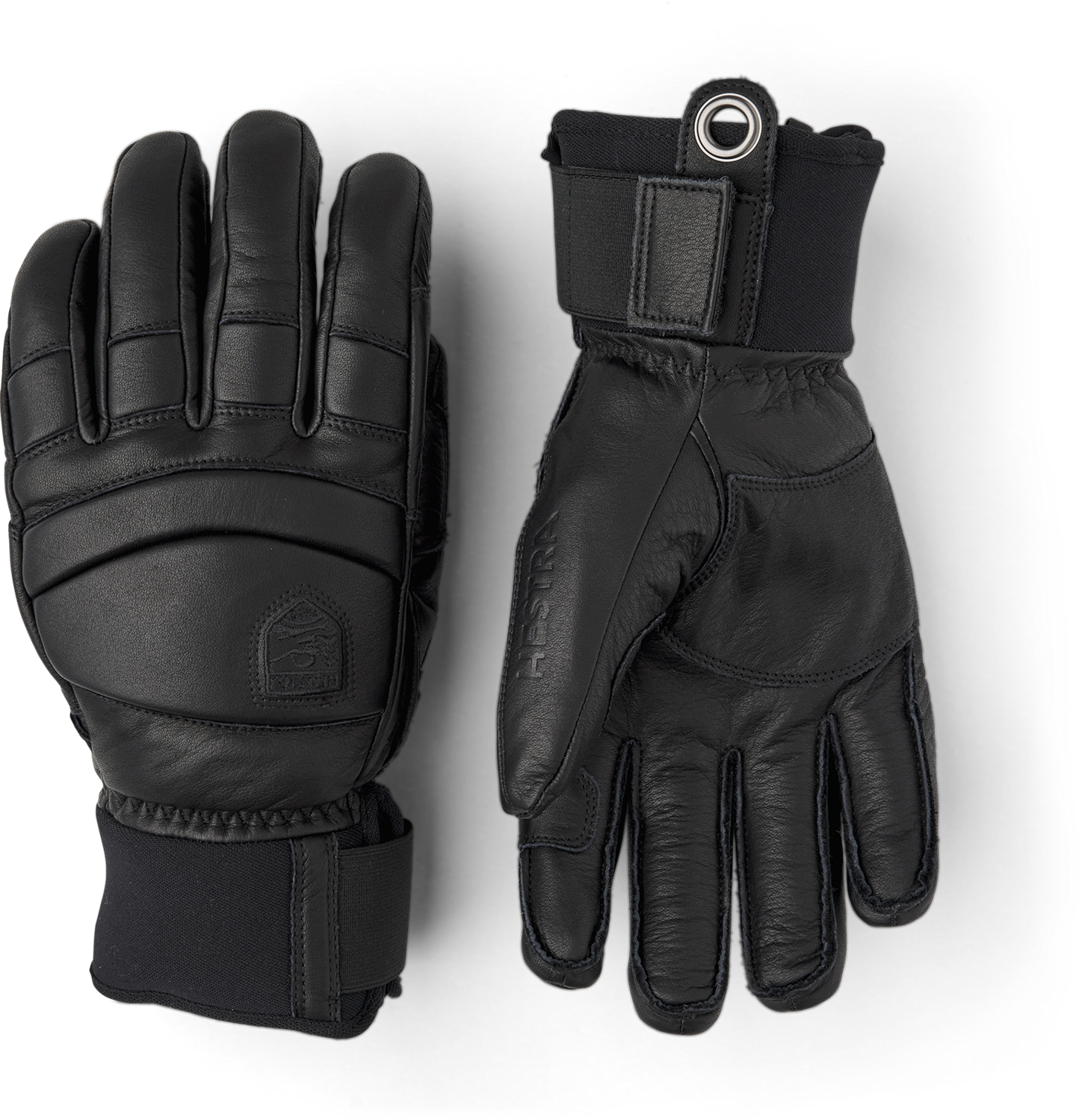 HESTRA FALL LINE GLOVE 24/25 UNISEX, Color: BLACK/BLACK, Size: 10