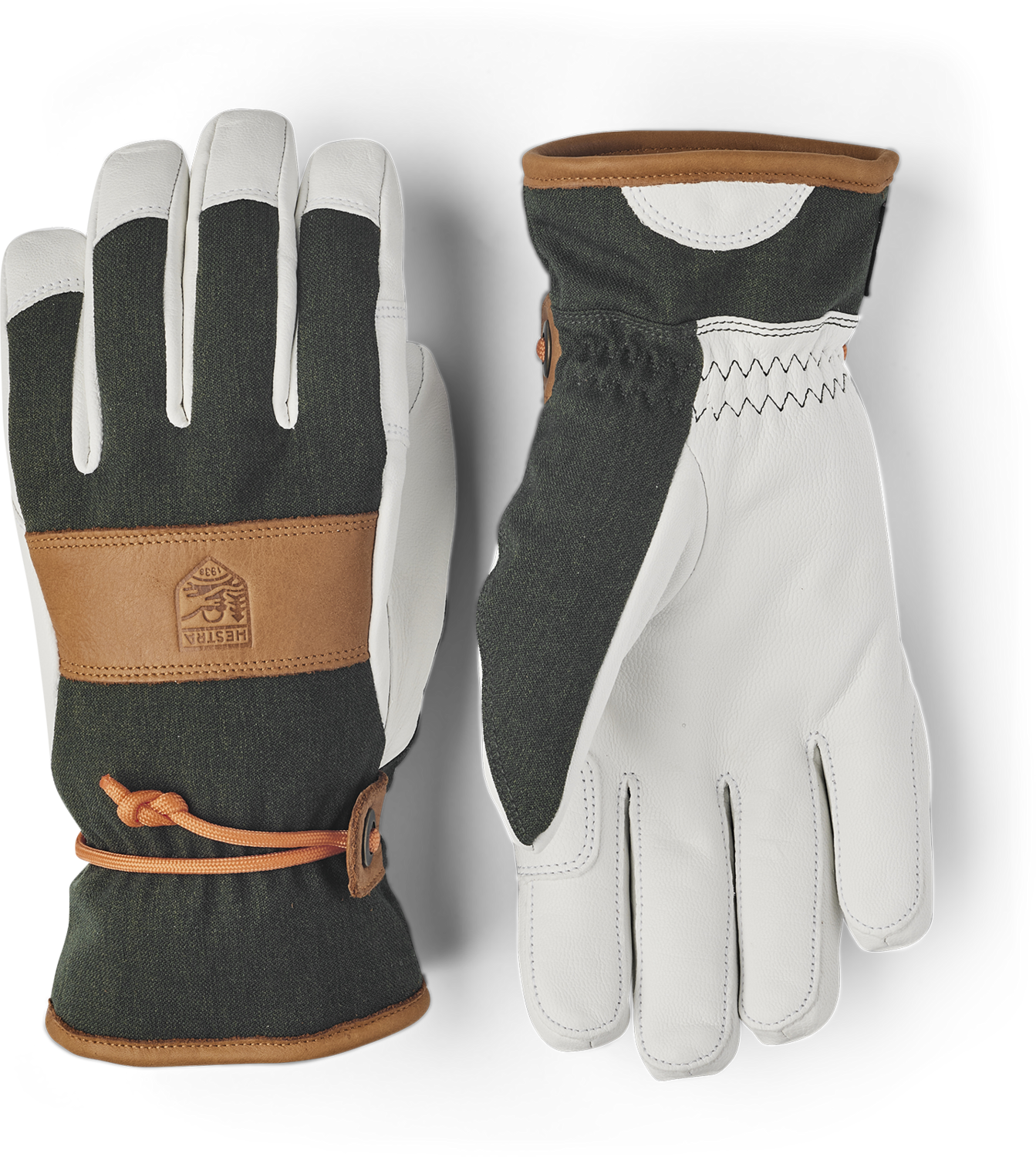 HESTRA VOSS CZONE GLOVES WOMEN, Color: FOREST, Size: 6