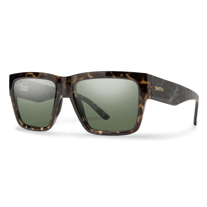 SMITH LINEUP SUNGLASSES ALPINE TORTOISE + CHROMAPOP POLARIZED GREY/GREEN LENS