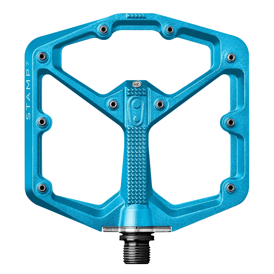 CRANCKBROTHERS STAMP 7 PEDAL, Color: ELECTRIC BLUE, Size: SMALL