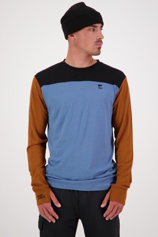 MONS ROYALE YOTEI LOGO LONG SLEEVE 23/24 MEN