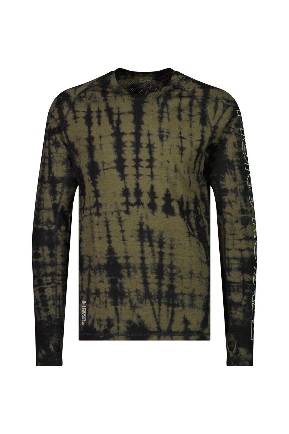 MONS ROYALE TEMPLE LS GARMENT DYED 23/24 MEN