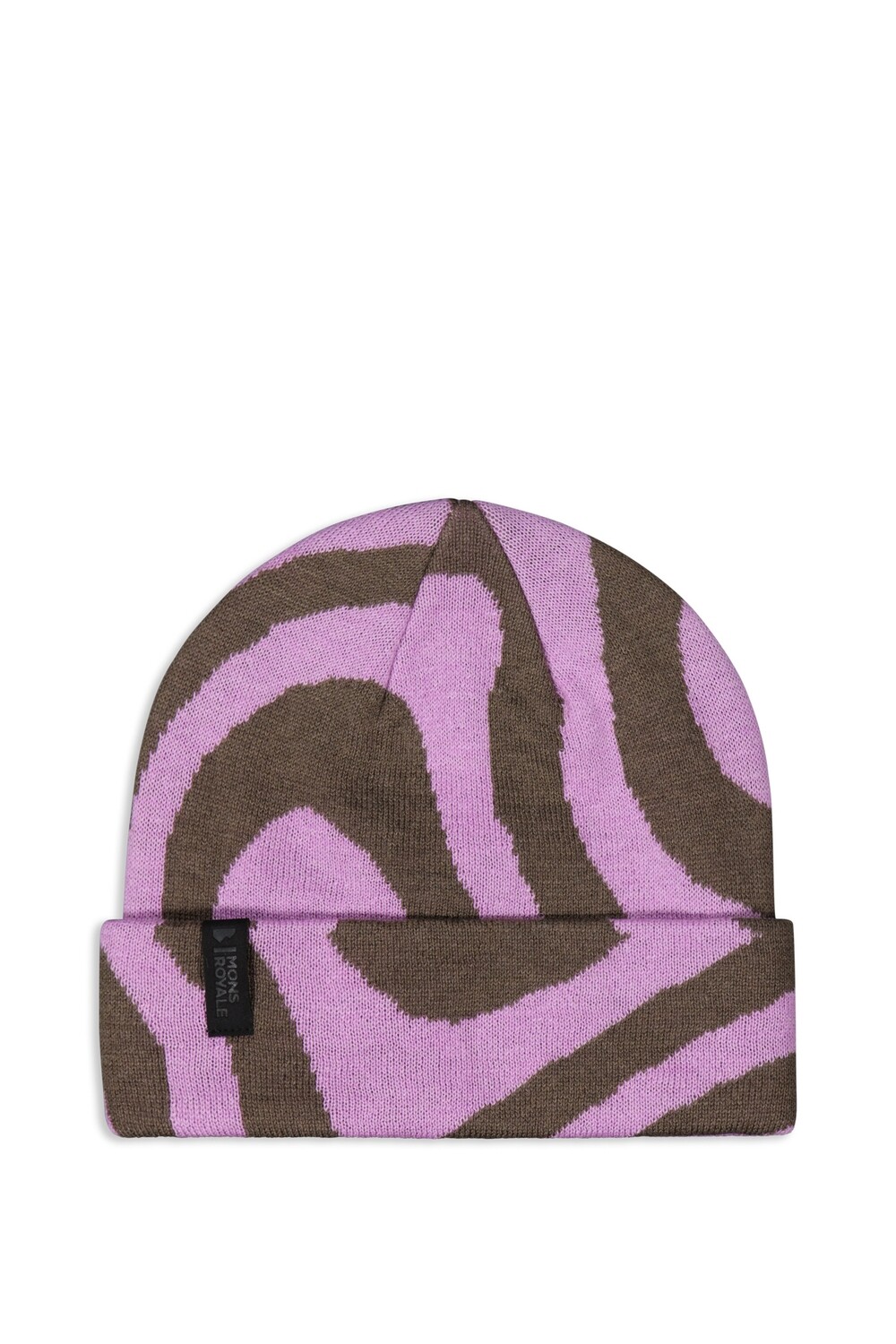 MONS ROYALE CABIN MERINO BEANIE 23/24 UNISEX, Color: BLAZING TRAILS