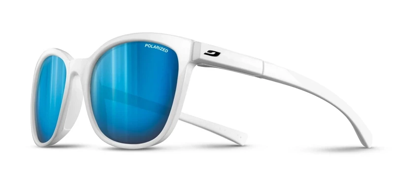 JULBO SPARK SUNGLASSES WHITE + POLARIZED 3CF LENS