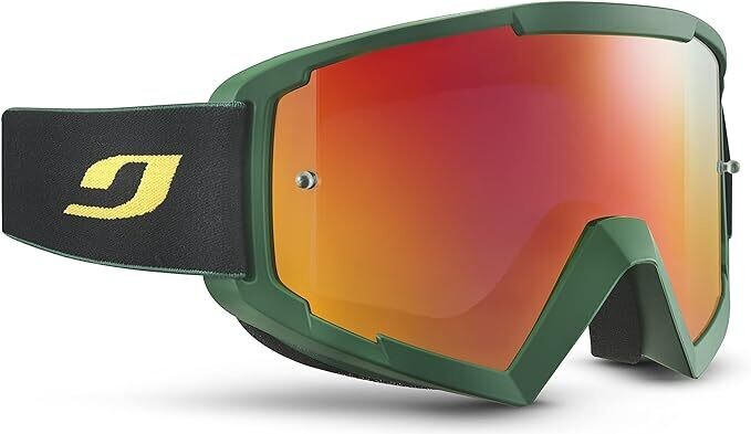 JULBO SESSION GOGGLE MTB BLACK/GREEN SPECTRON