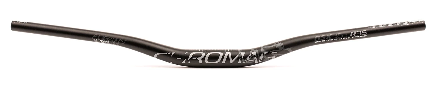 CHROMAG FUBARS OSX 35 35MM CLAMP 25MM RISE  800MM BLACK/GREY