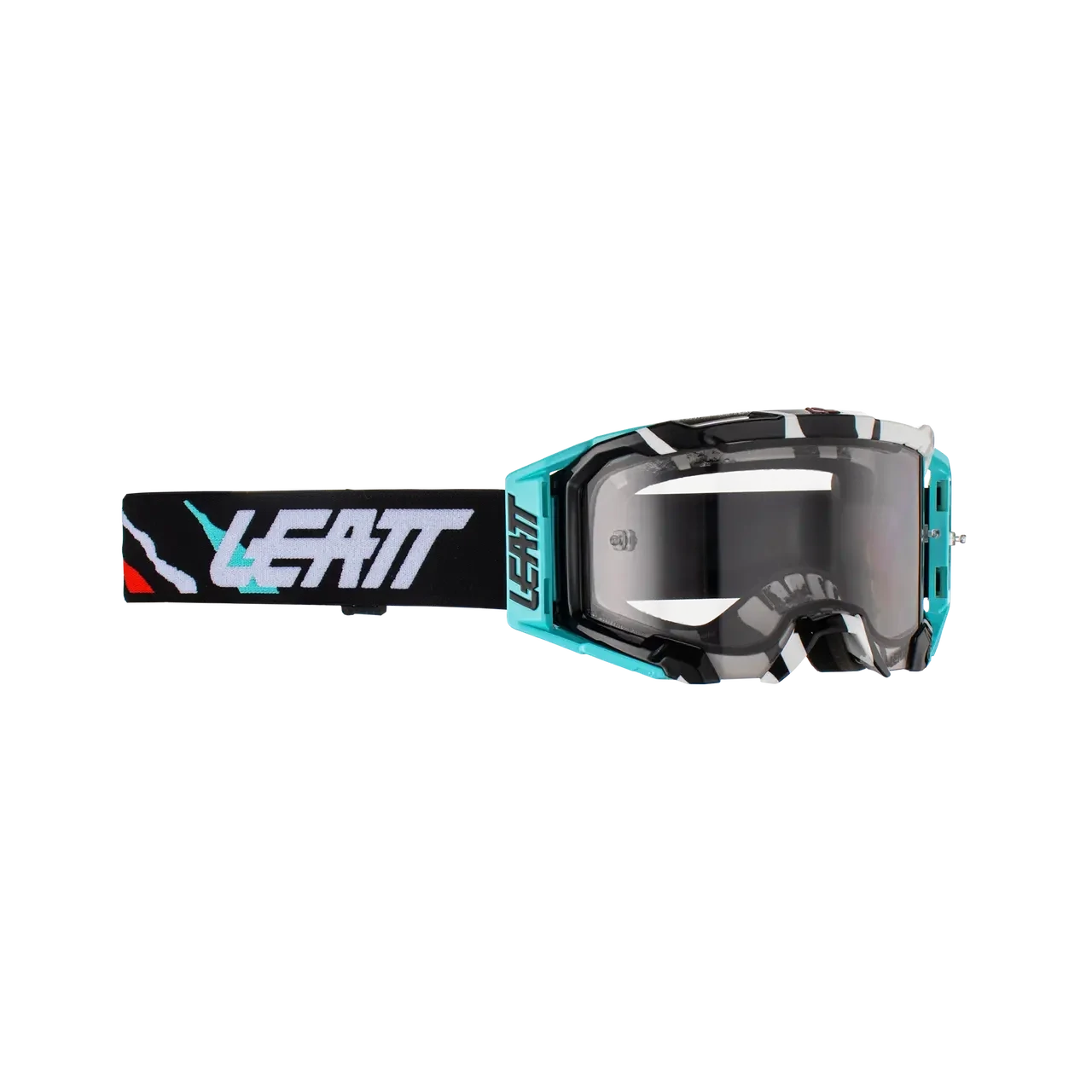 LEATT PROTECTION GOGGLE VELOCITY 5.5 ACID TIGER WITH LIGHT GREY 58%