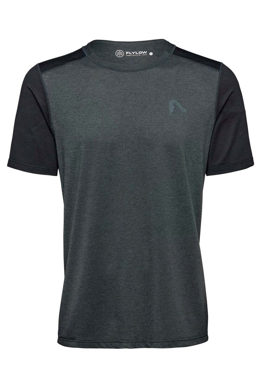 FLYLOW GARRETT SHIRT, Color: SLATE/BLACK, Size: L