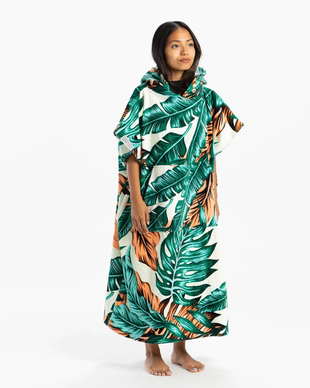 LEUS ORIGINAL PONCHO, Color: JUNGLE FEVER, Size: LARGE