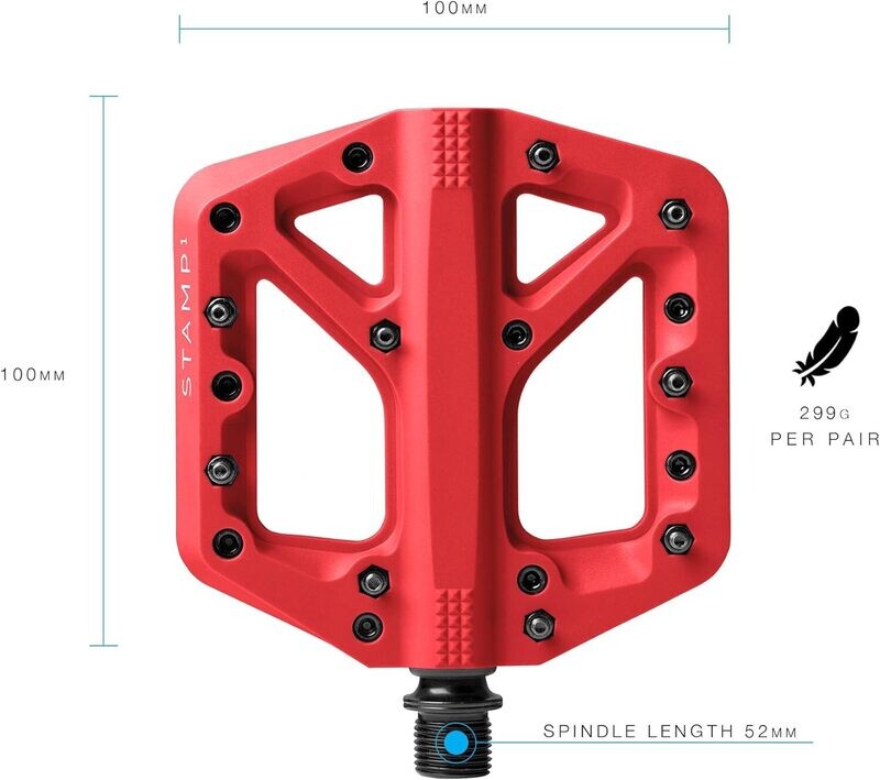 CRANKBROTHERS STAMP 1 PEDALS COMPOSITE 9/16