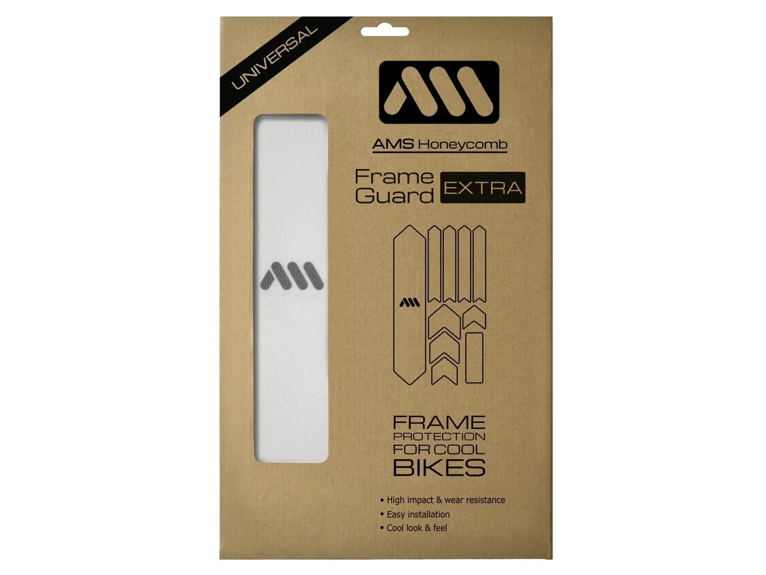 ALL MOUNTAIN STYLE FRAME GUARD  CLEAR/SILVER EXTRA