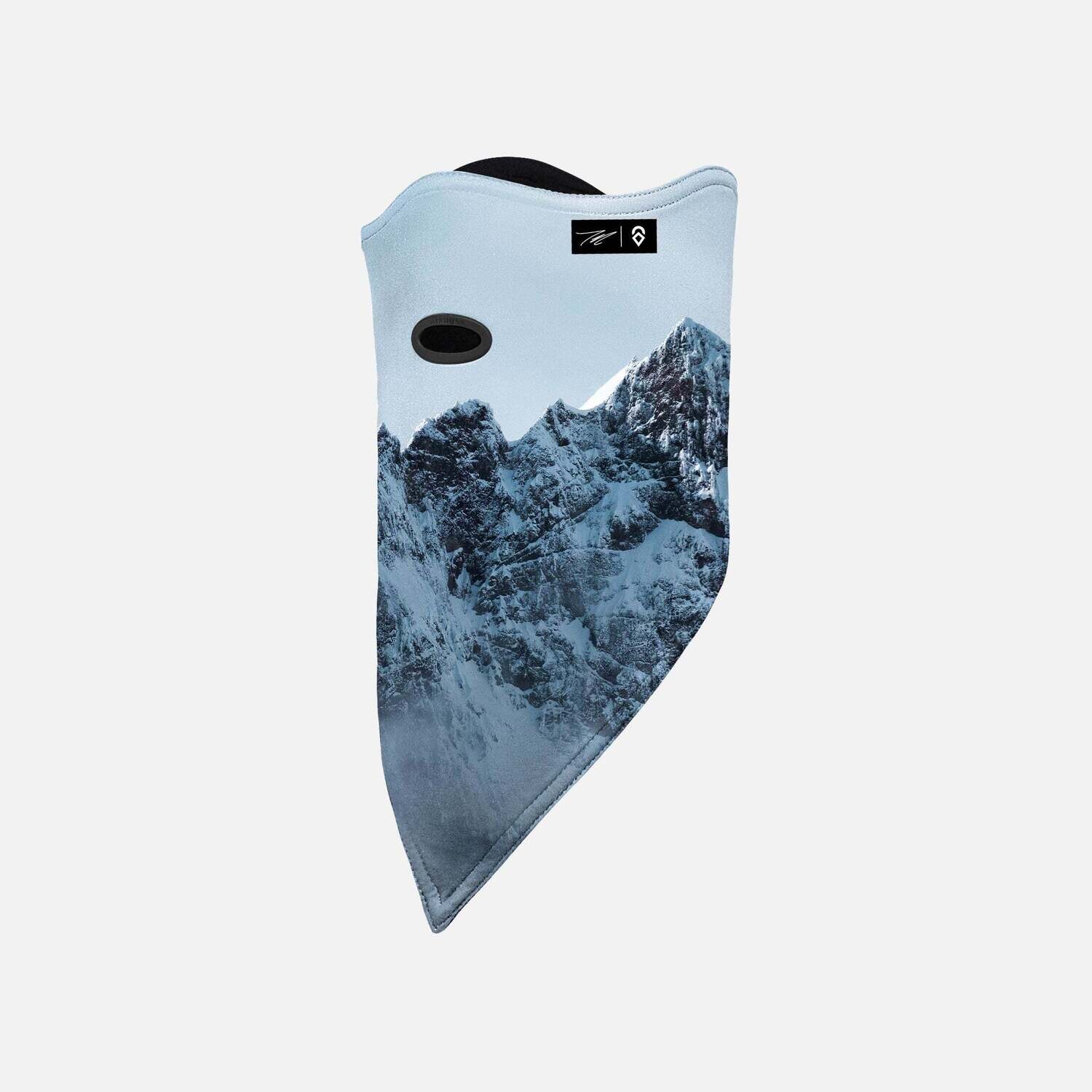 AIR HOLE FACEMASK STANDARD 10K SOFTSHELL, Color: TYLER RAVELLE, Size: ML