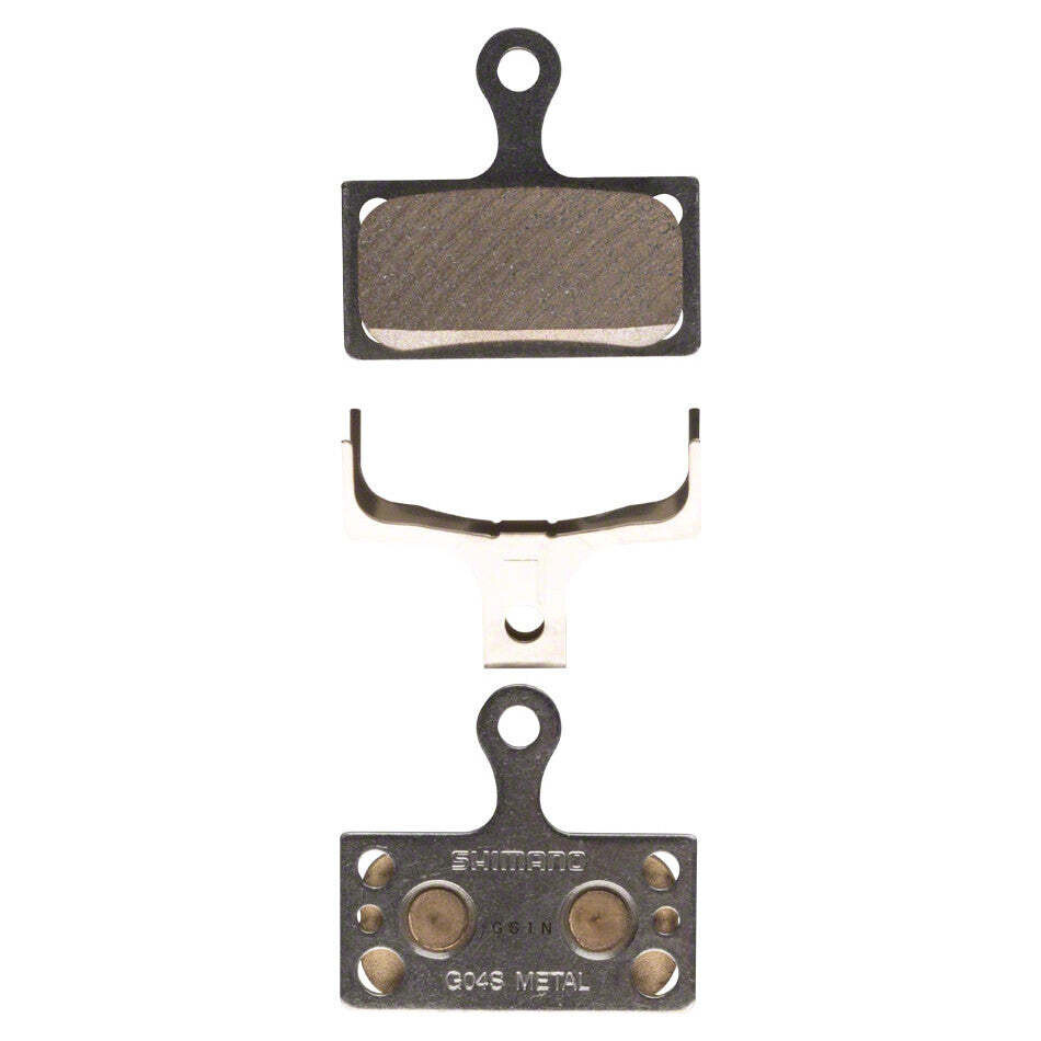 SHIMANO G04S METAL DISC BRAKE PADS WITHOUT FINS