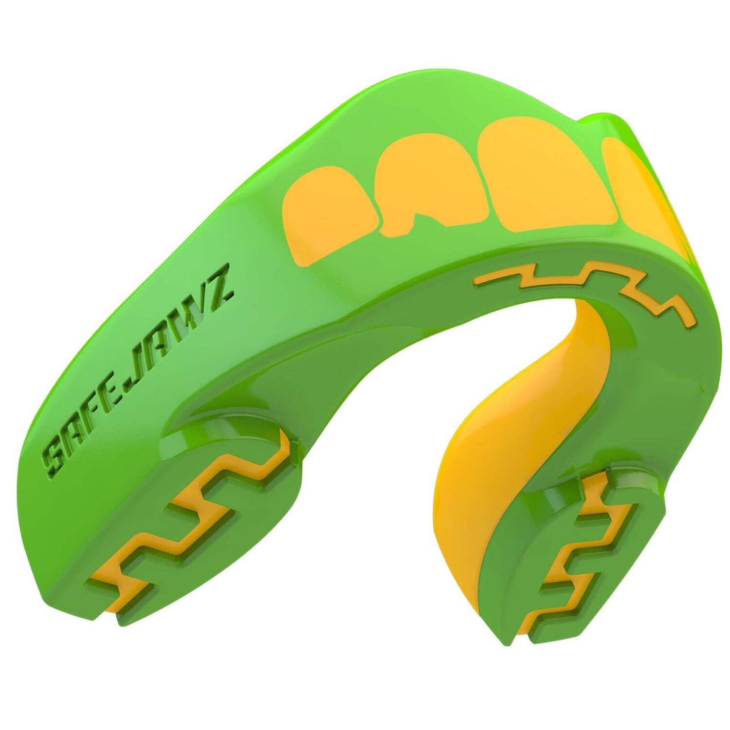 SAFEJAWZ MOUTHGUARD JUNIOR, Color: GREEN