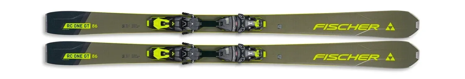 FISCHER RC ONE 86 GT MULTIFLEX + RSW 12 GW POWERRAIL BINDING 23/24 UNISEX