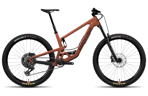 SANTA CRUZ HIGHTOWER 4 C 29 - 26 - 70, Color: GLOSS BRICK RED, Size: LG