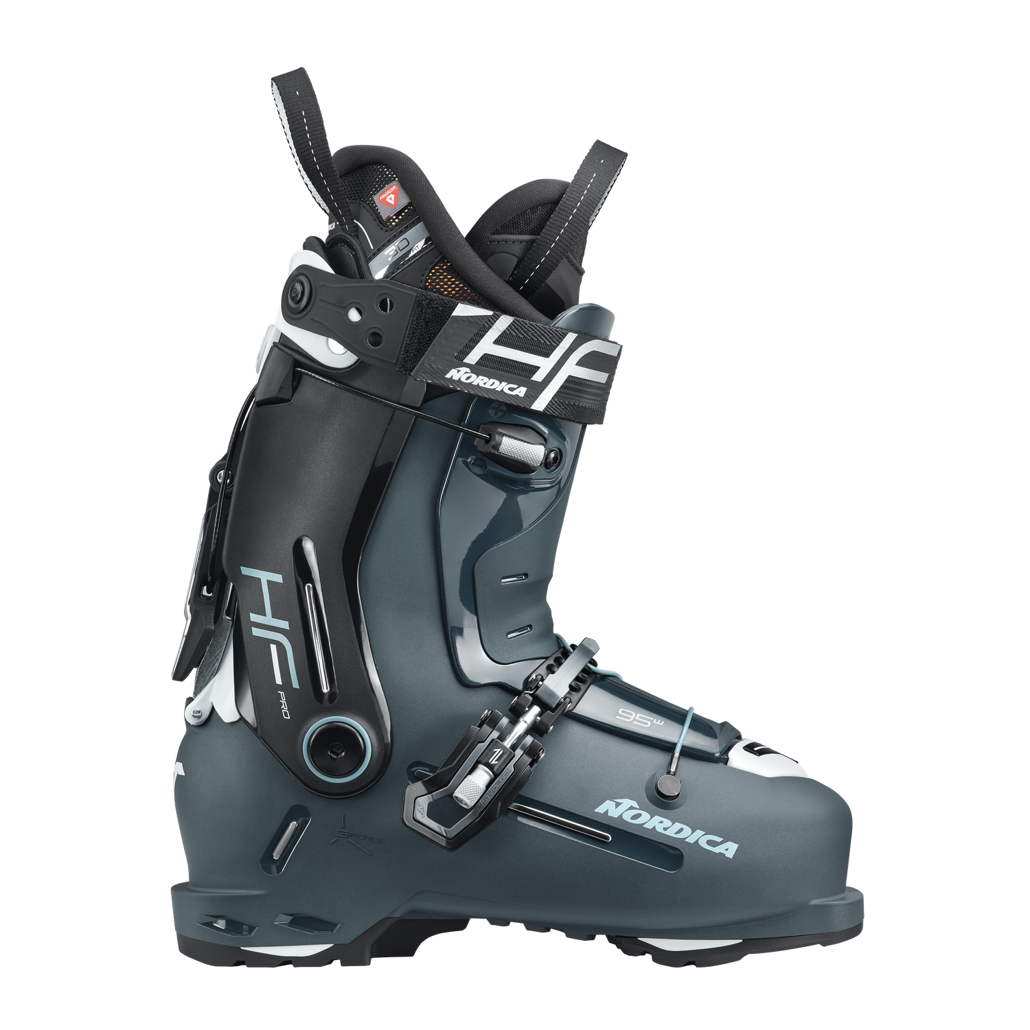 NORDICA HF PRO 95 W  ALPINE SKI BOOTS 25/26 WOMEN