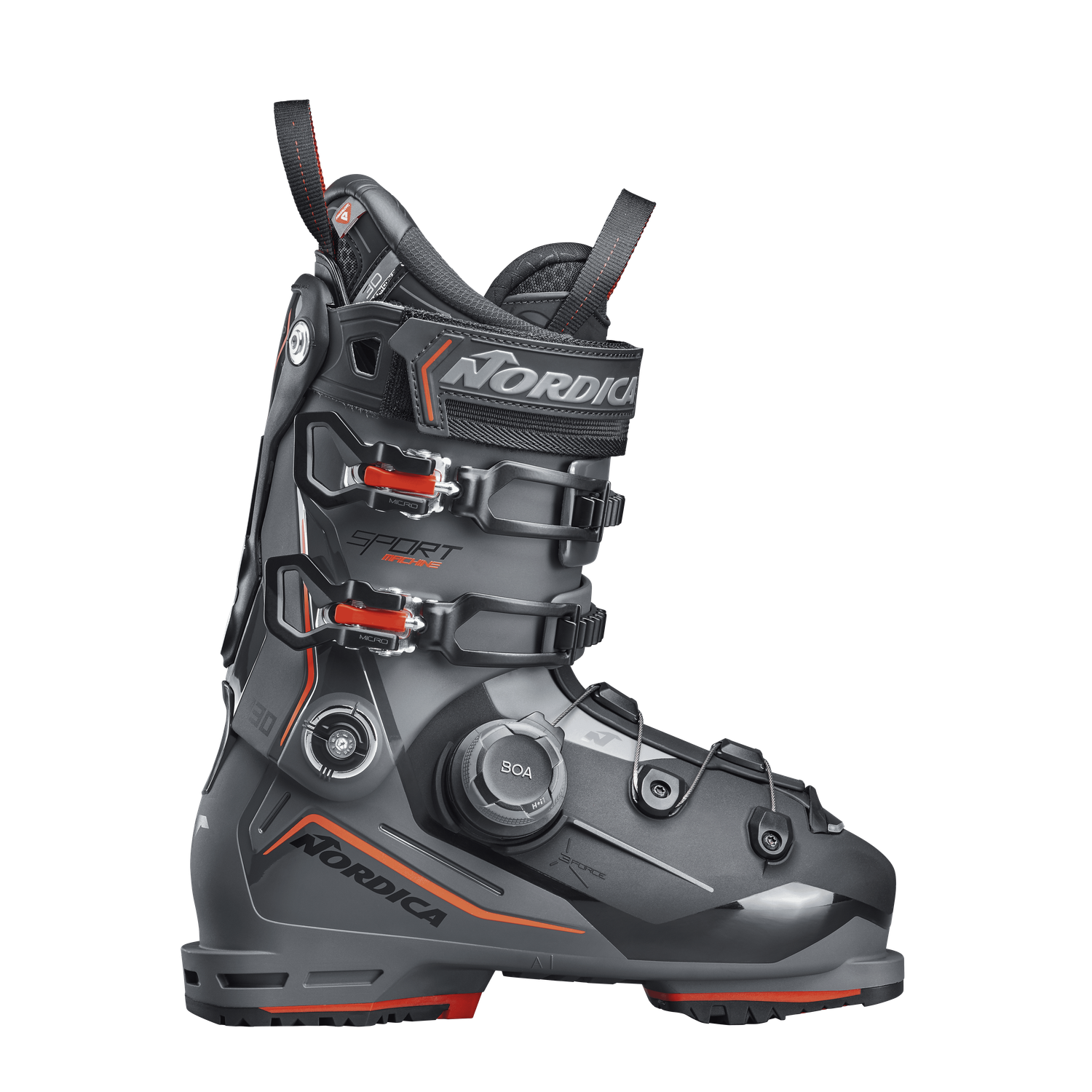 NORDICA 26  SPORTMACHINE 3 130 BOA ALPINE SKI BOOTS 25/26 UNISEX