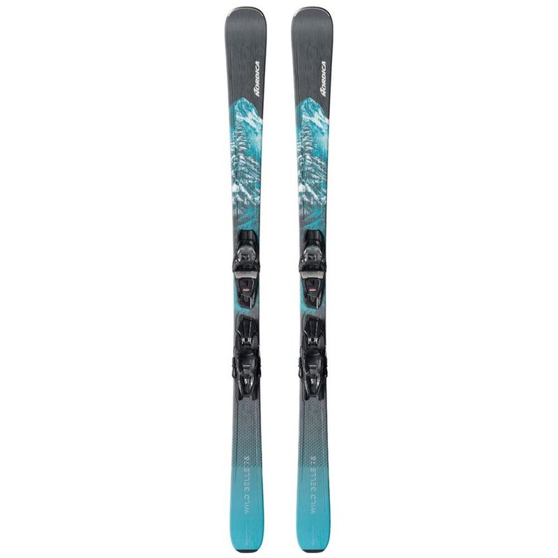 NORDICA  WILD BELLE 78  + TP2 COMPACT  10 FDT ALPINE SKI 25/26