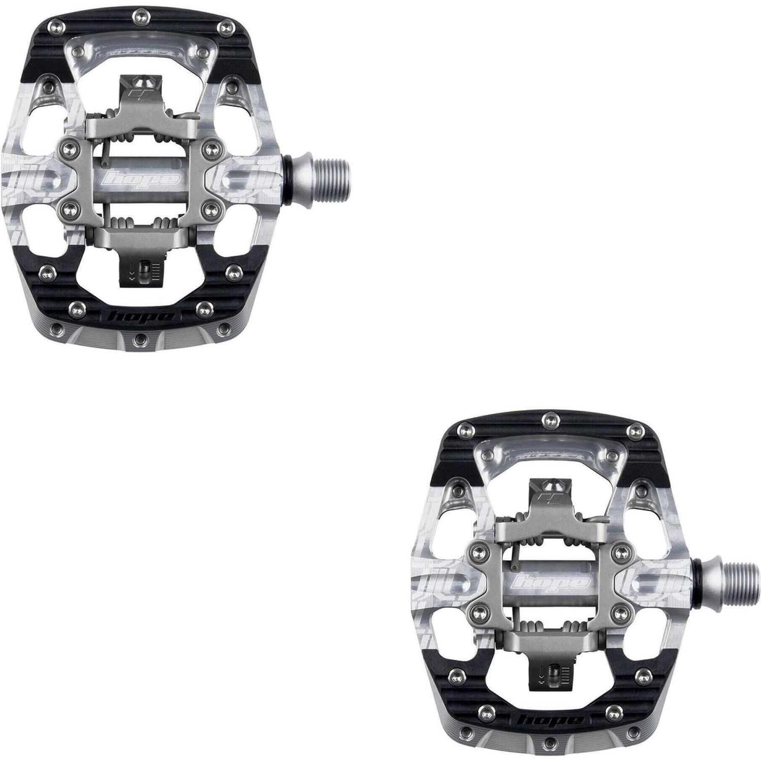 HOPE PEDAL CLIP UNION GRAVITY, Color: SILVER