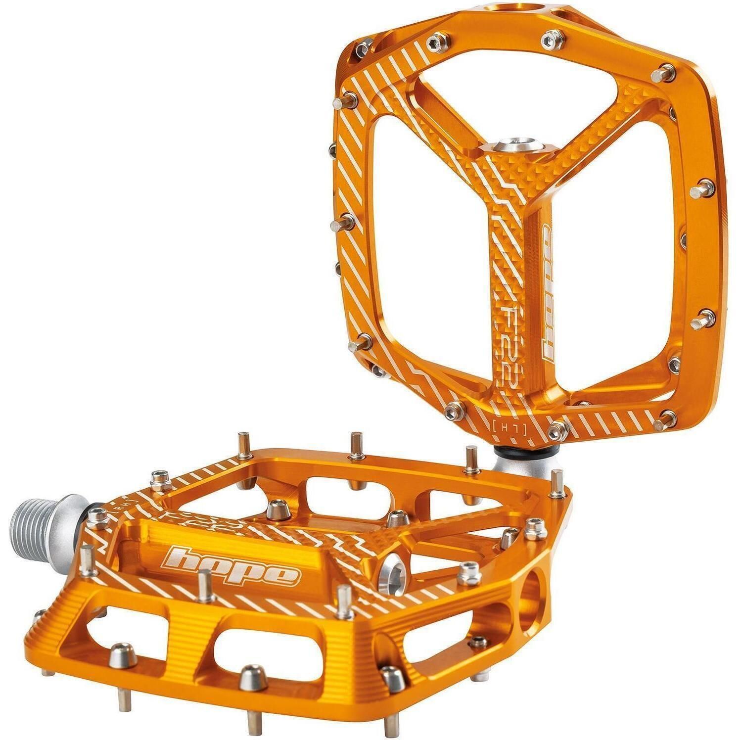 HOPE PEDAL F22 PAIR, Color: ORANGE