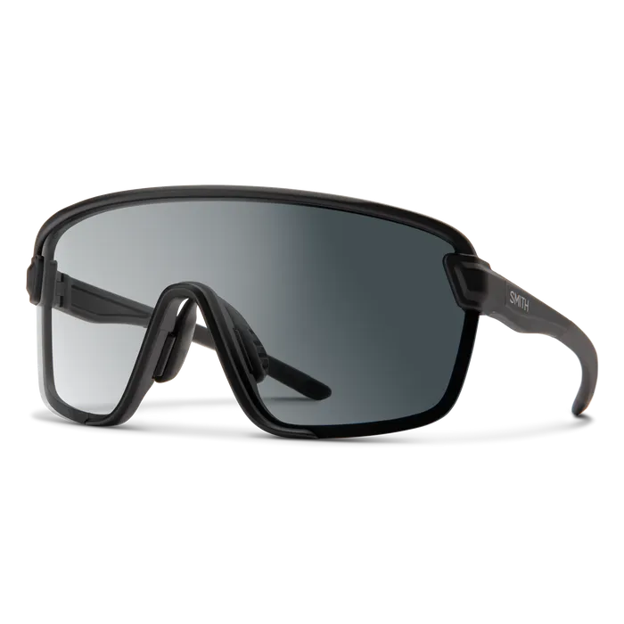 SMITH, BOBCATT MATT BLACK, CHROMA, PHOTO, CLEAR/GREY