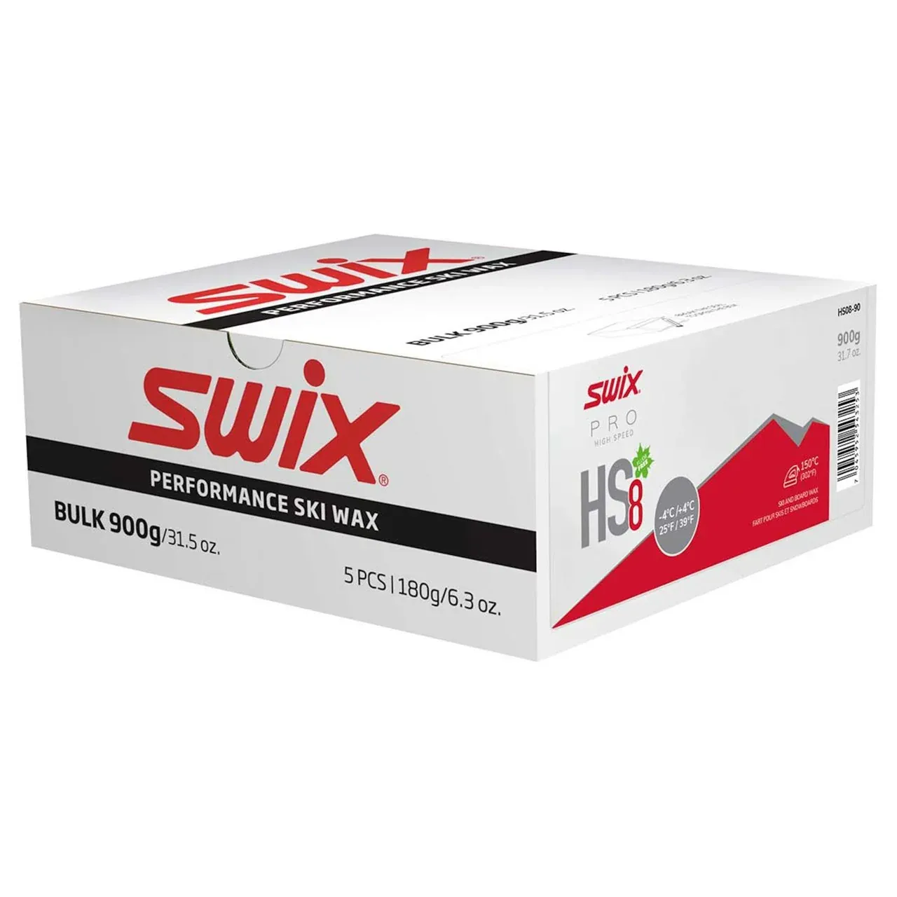 SWIX HARDGOODS HS8 RED,900G  25/26