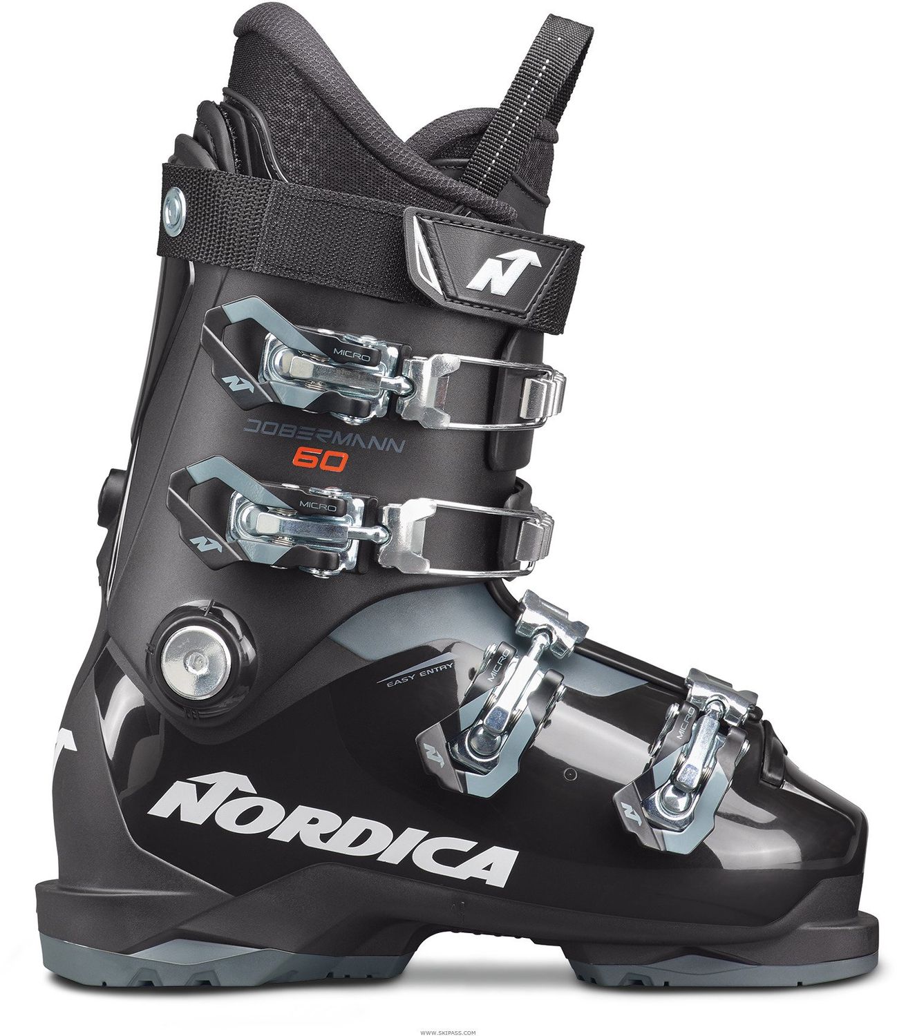 NORDICA DOBERMANN 60 ALPINE SKI BOOTS 25/26 UNISEX