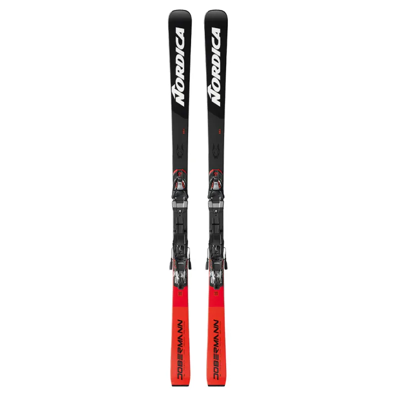 NORDICA DOBERMANN GSJ PLATE 25/26 RACE DEMO WITH BINDING COMP 10 TCX(143-157)+COMP 12(164-171)+COMP JUNIOR 8(136-157)