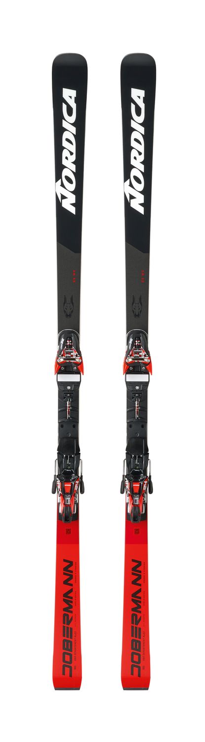 NORDICA DOBERMANN GS RACE PLATE  25/26 DEMO WITH BINDING COMP 16 , Color: COMP 16 0C414400-001, Size: 173