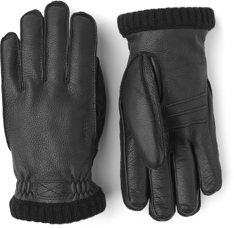 HESTRA DEERSKIN PRIMALOFT RIBBED GLOVE UNISEX