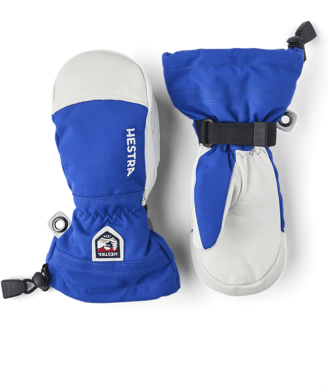 HESTRA ARMY LEATHER HELI SKI GLOVE JUNIOR