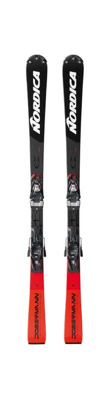 NORDICA DOBERMANN SLJ PLATE 25/26 DEMO WITH BINDING COMP JUNIOR 8(121) + COMP 10 TCX (128CM-149CM)