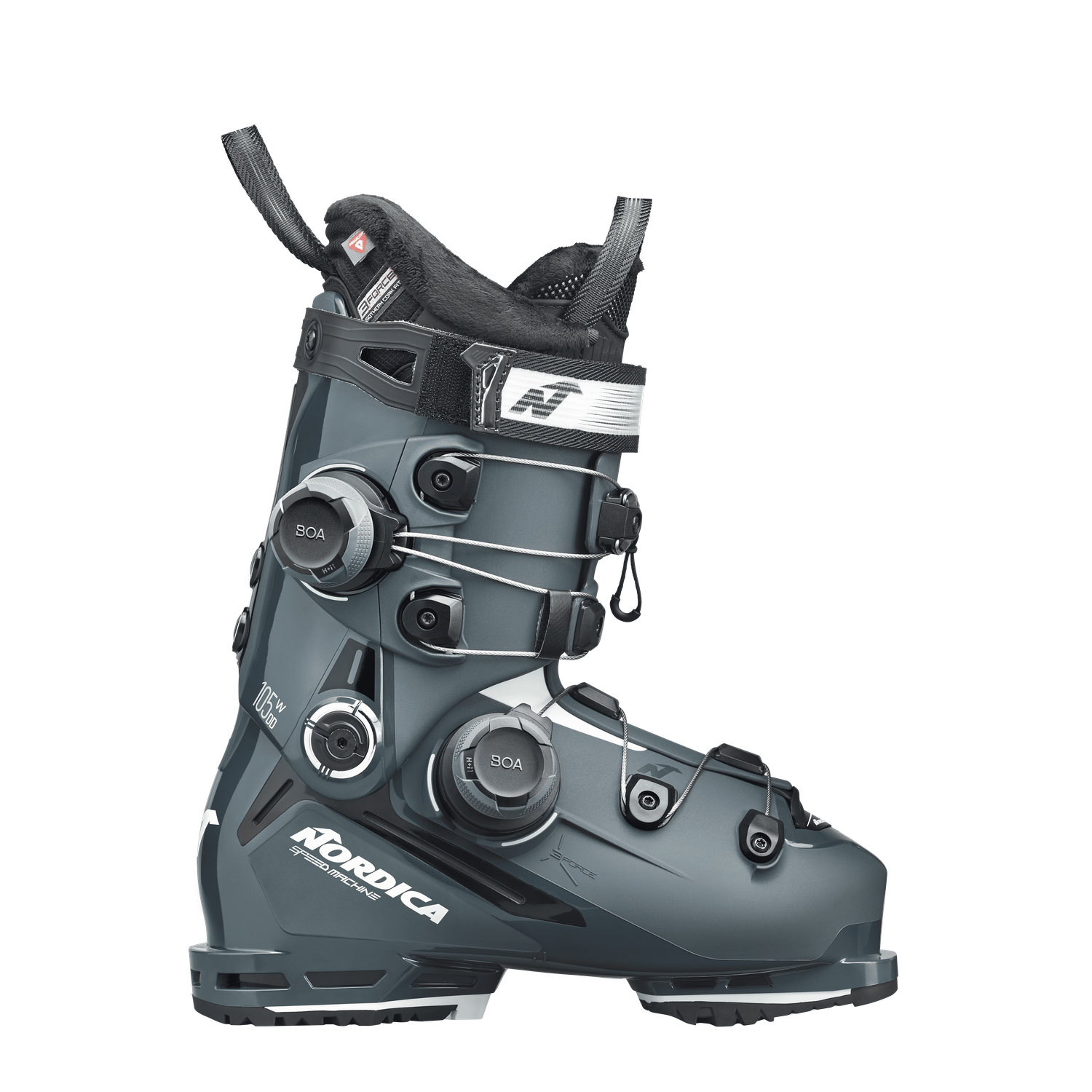 NORDICA  SPEEDMACHINE  3 105 W BOA DD ALPINE SKI BOOTS  25/26 WOMEN