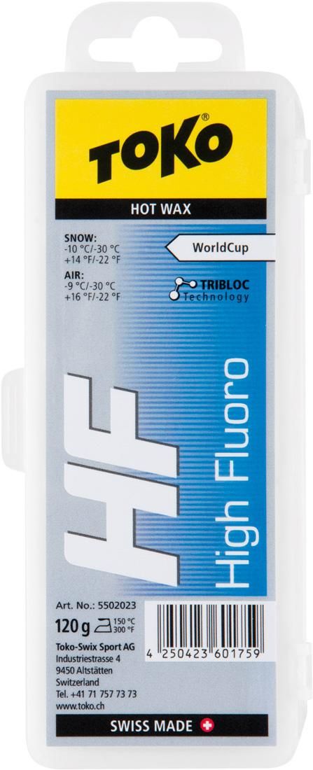 TOKO HF HOT WAX 120G , Color: BLUE