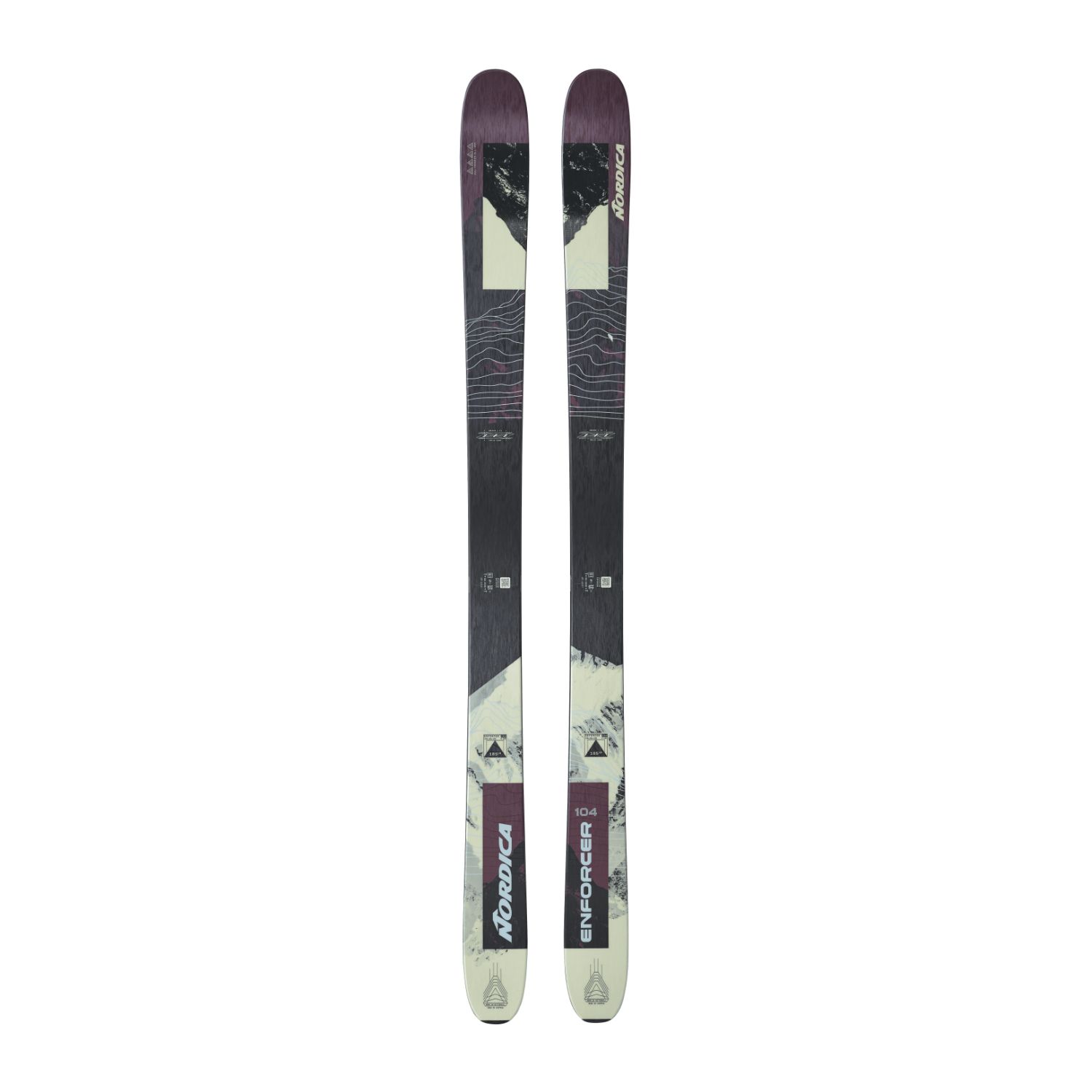 NORDICA ENFORCER 104 PURPLE/LIME 26/27