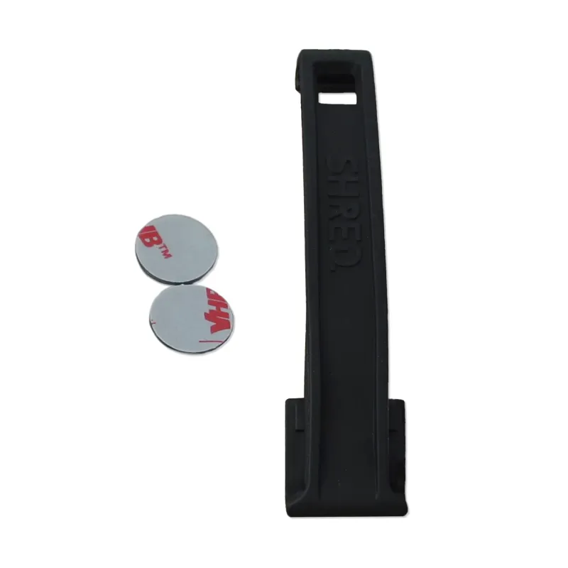 SHRED BASHER GOGGLE CLIP KIT 23/24 BLACK