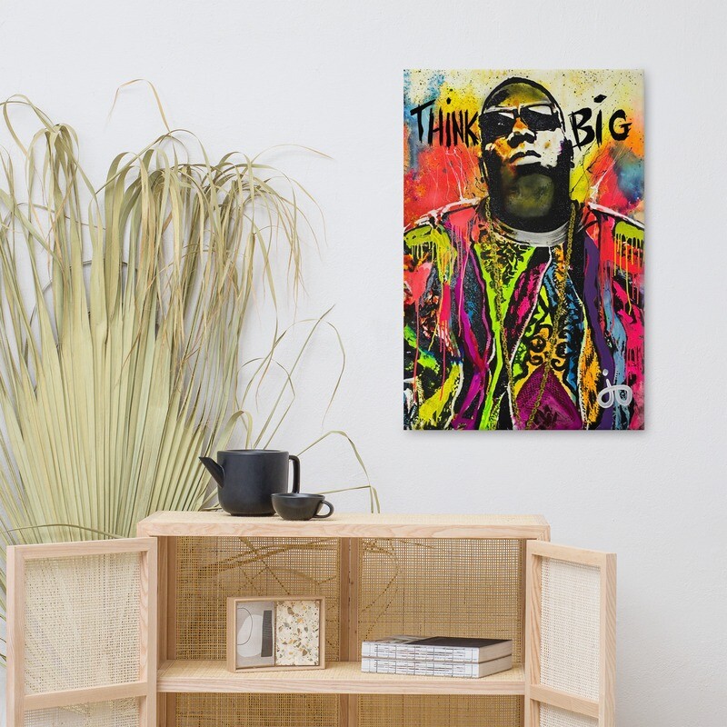 "Think Big" Canvas Print 24 x 36
