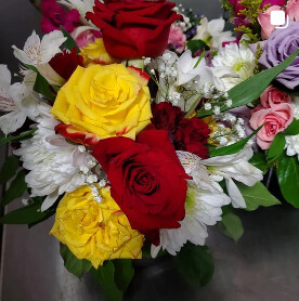Deluxe Glass Arrangement