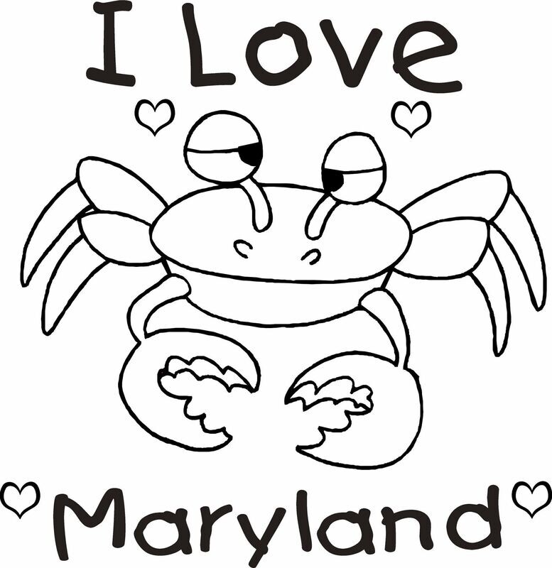 Maryland State Crab art kit