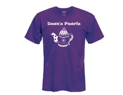 Dean's Pearls, Teapot, Pearl Necklace, Purple