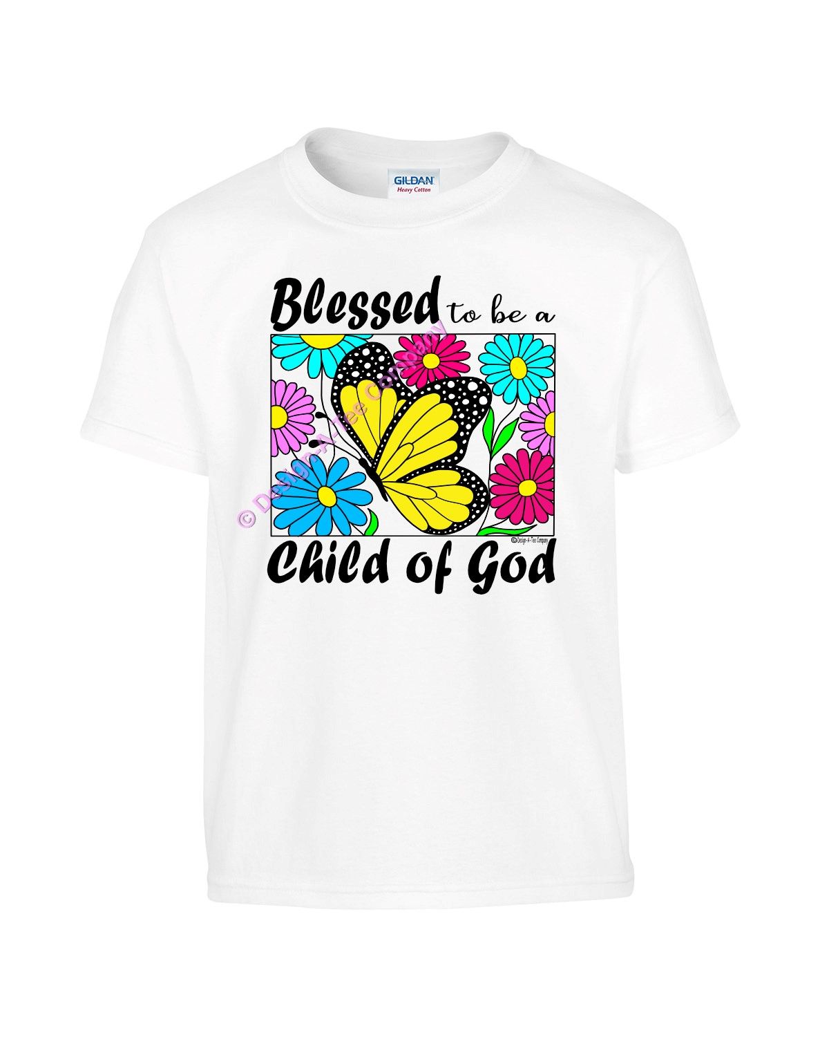 Blessed Child of God Tee – Inspirational Christian Shirt