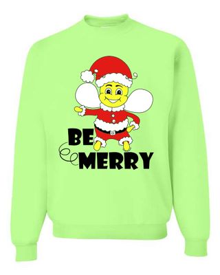 Be Merry Christmas Graphic Sweatshirt,