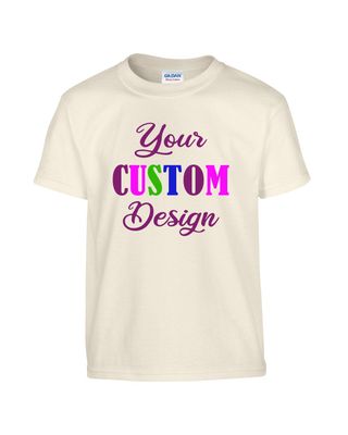 Custom T-shirts with your logo, Adults & Youth,  Crewneck Size S-XL, 2x 3x, Buy more, save more.