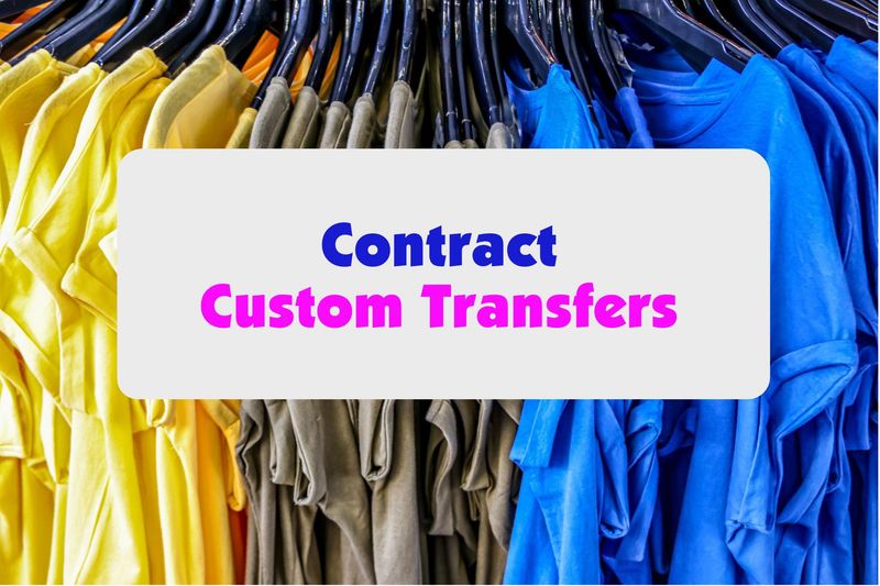 Custom Transfer,  Screen-printed, DTF, Buy more, Save more.
