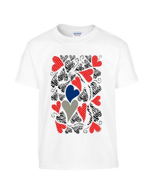 Red white blue tshirt 4th of July cookout summertime short sleeve holiday celebration Memorial USA Gildan Jerzee cotton polyester