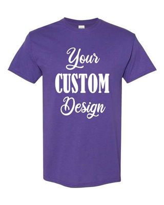 Custom T-shirts with your logo, Adults & Youth,  Crewneck Size S-XL, 2x 3x, Buy more, save more.